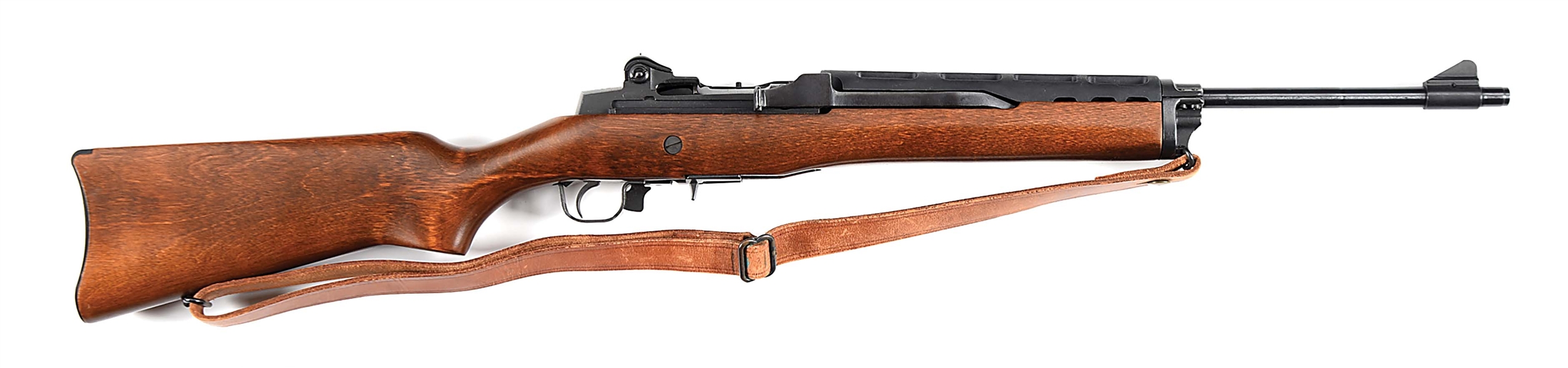 (M) RUGER MINI 14 SEMI AUTOMATIC RIFLE.