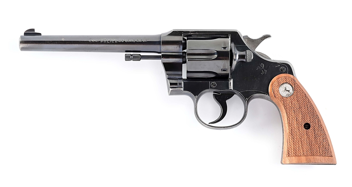 (C) COLT POLICE POSITIVE TARGET MODEL DOUBLE ACTION REVOLVER. 