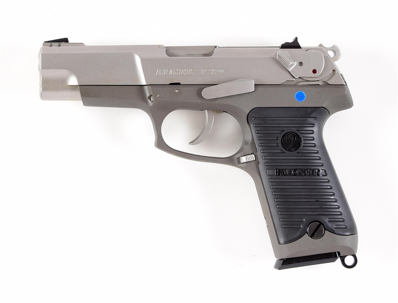 (M) RUGER P89 SEMI-AUTOMATIC 9MM PISTOL.