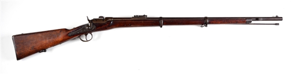 (A) 1867/77  AUSTRIAN WERNDL-HOLUB SINGLE SHOT  RIFLE