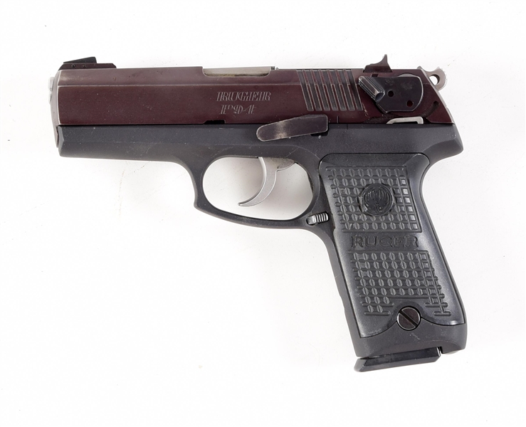 (M) RUGER P94 SEMI-AUTOMATIC 9MM PISTOL.