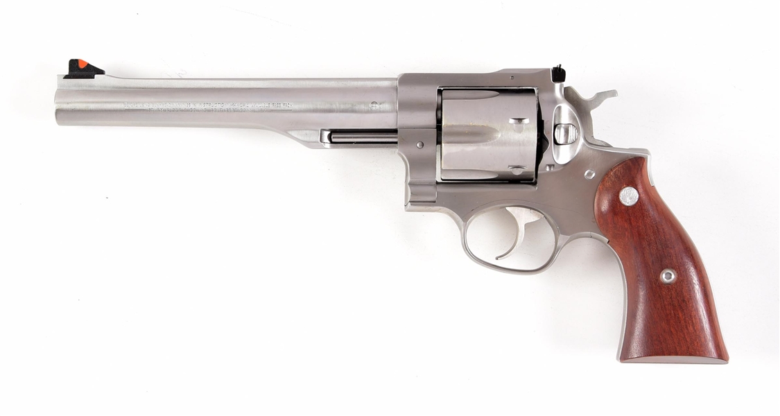 (M) RUGER REDHAWK .44 MAGNUM DOUBLE ACTION REVOLVER.