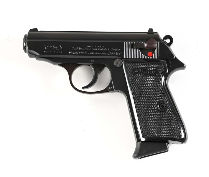 (M) WALTHER PPK/S SEMI AUTOMATIC PISTOL.