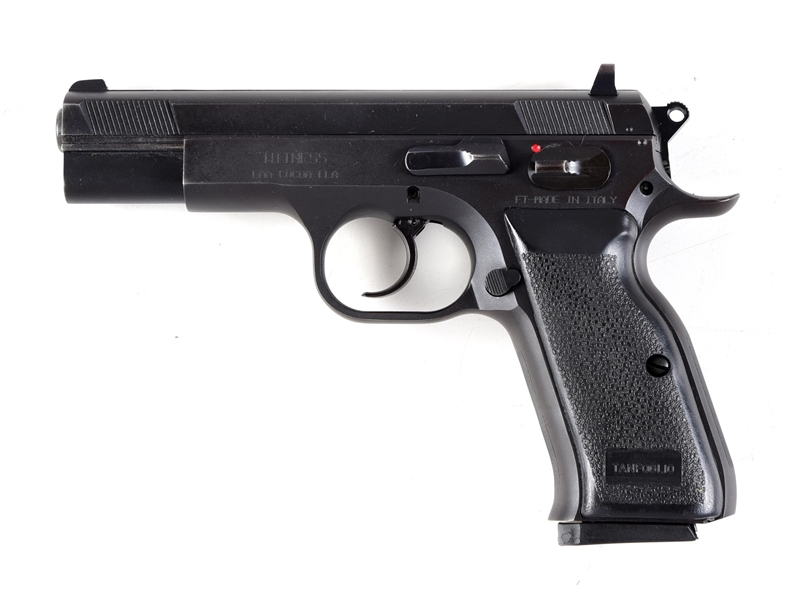 (M) TANFOGLIO EAA WITNESS 9MM SEMI AUTOMATIC PISTOL.