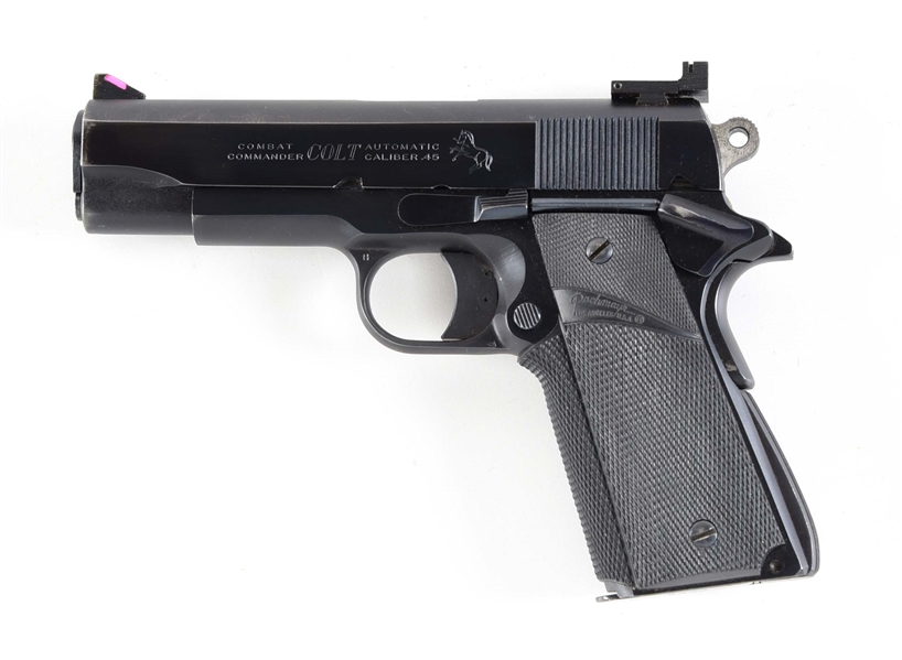 (M) COLT 1911 COMBAT COMMANDER SEMI AUTOMATIC PISTOL.