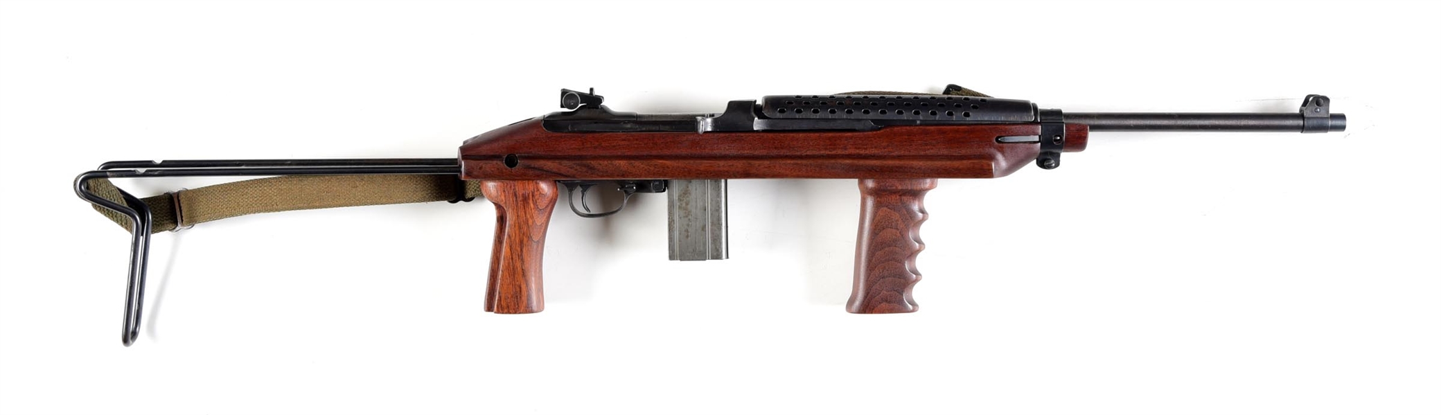 (M) IVER JOHNSON PARATROOPER M1 CARBINE.