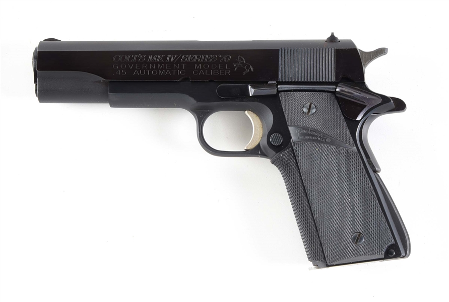 (C) COLT 1911 MARK 4 SERIES 70 SEMI AUTOMATIC PISTOL.