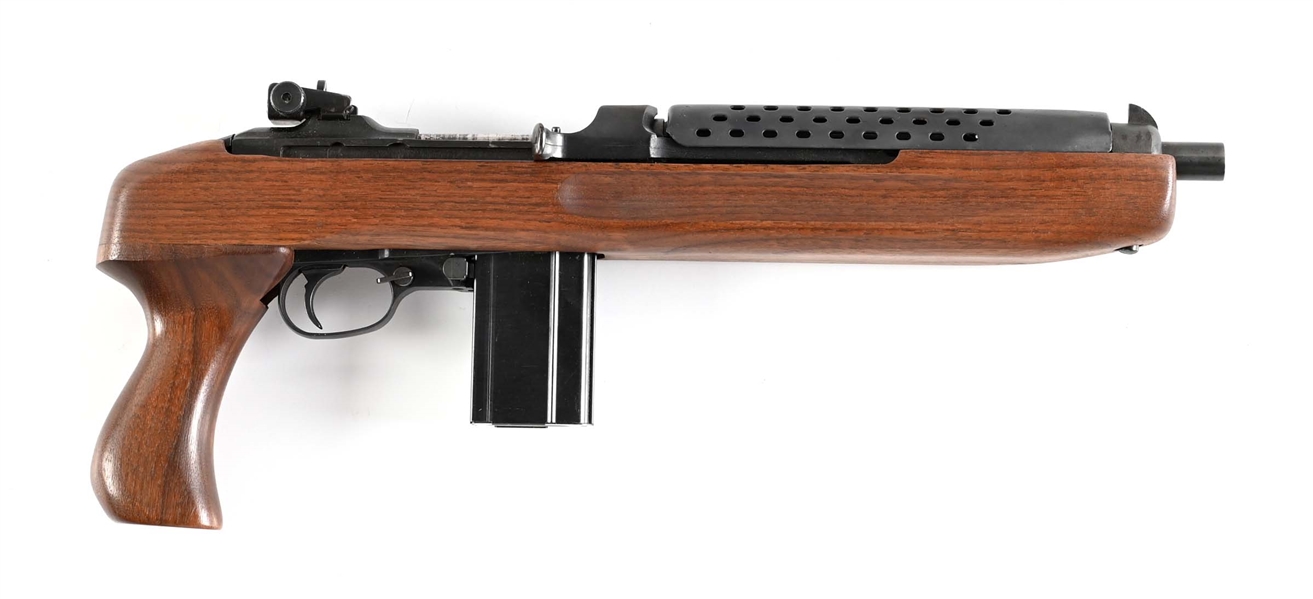 (M) IVER JOHNSON SUPER ENFORCER SEMI AUTOMATIC PISTOL IN .30 CARBINE