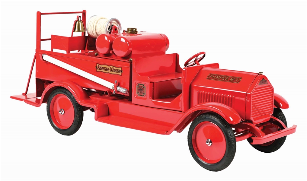 STURDITOY AMERICAN LA FRANCE PRESSED STEEL PUMPER NO.7 FIRE TRUCK