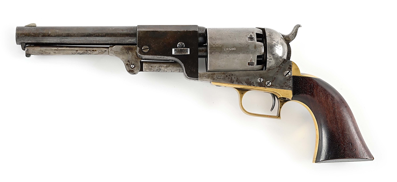 (A) FINE MARTIAL 2ND MODEL COLT DRAGOON PERCUSSION REVOLVER.