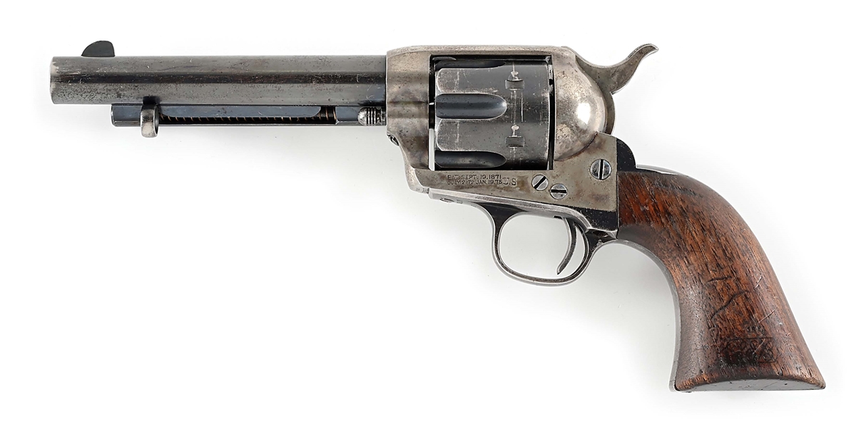 (A) FINE COLT ARTILLERY MODEL SINGLE ACTION ARMY REVOLVER.