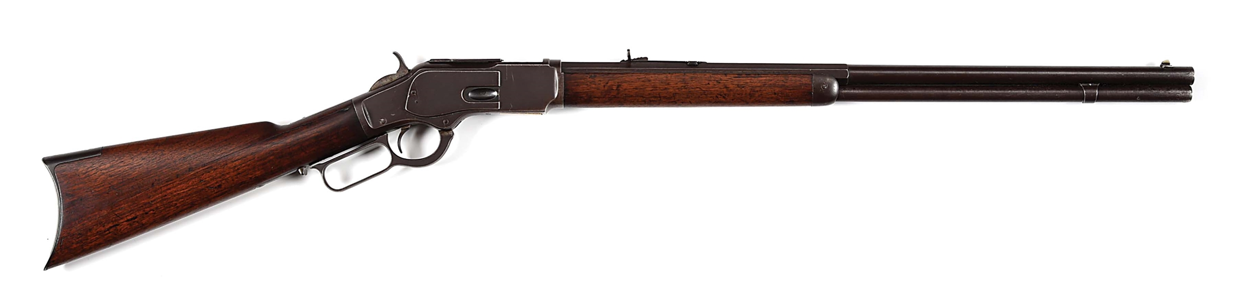 (A) SPECIAL ORDER WINCHESTER MODEL 1873 LEVER ACTION RIFLE (1889).