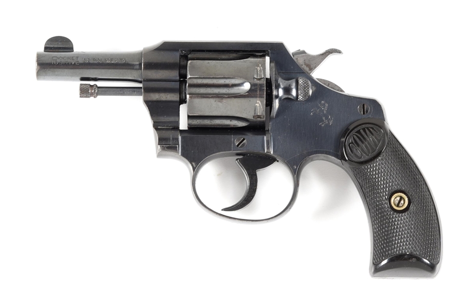 (C) COLT POCKET POSITIVE .32 DOUBLE ACTION REVOLVER.