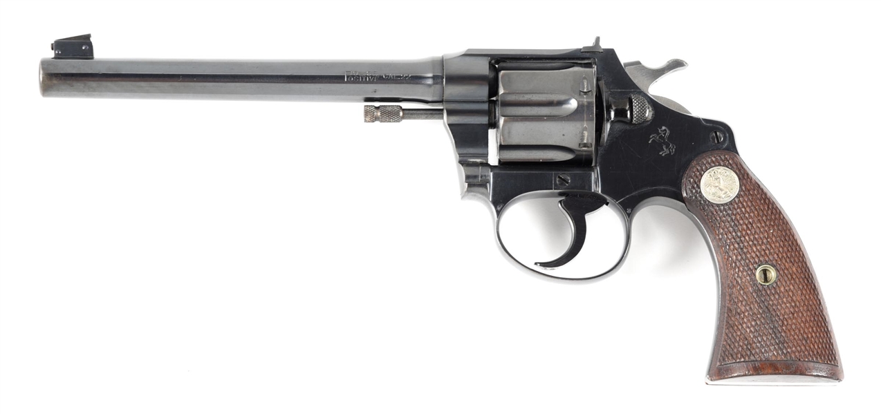 (C) POLICE POSITIVE TARGET .22 DOUBLE ACTION REVOLVER.