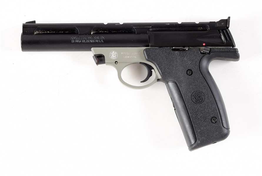 (M) SMITH & WESSON MODEL 22A SEMI-AUTOMATIC TARGET PISTOL.