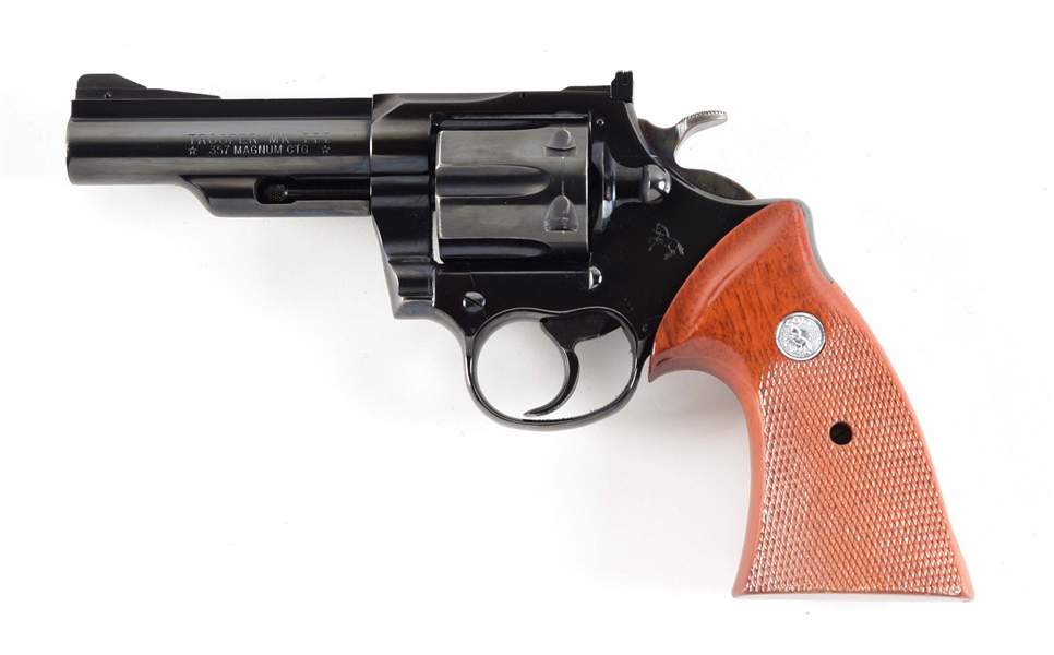 (C) COLT TROOPER MARK 3 DOUBLE ACTION REVOLVER.