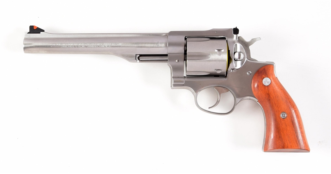 (M) RUGER REDHAWK .44 MAGNUM DOUBLE ACTION REVOLVER.