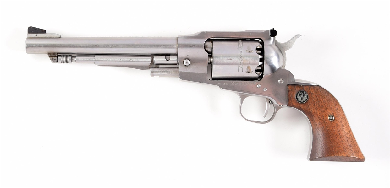 (A) RUGER OLD ARMY PERCUSSION REVOLVER.