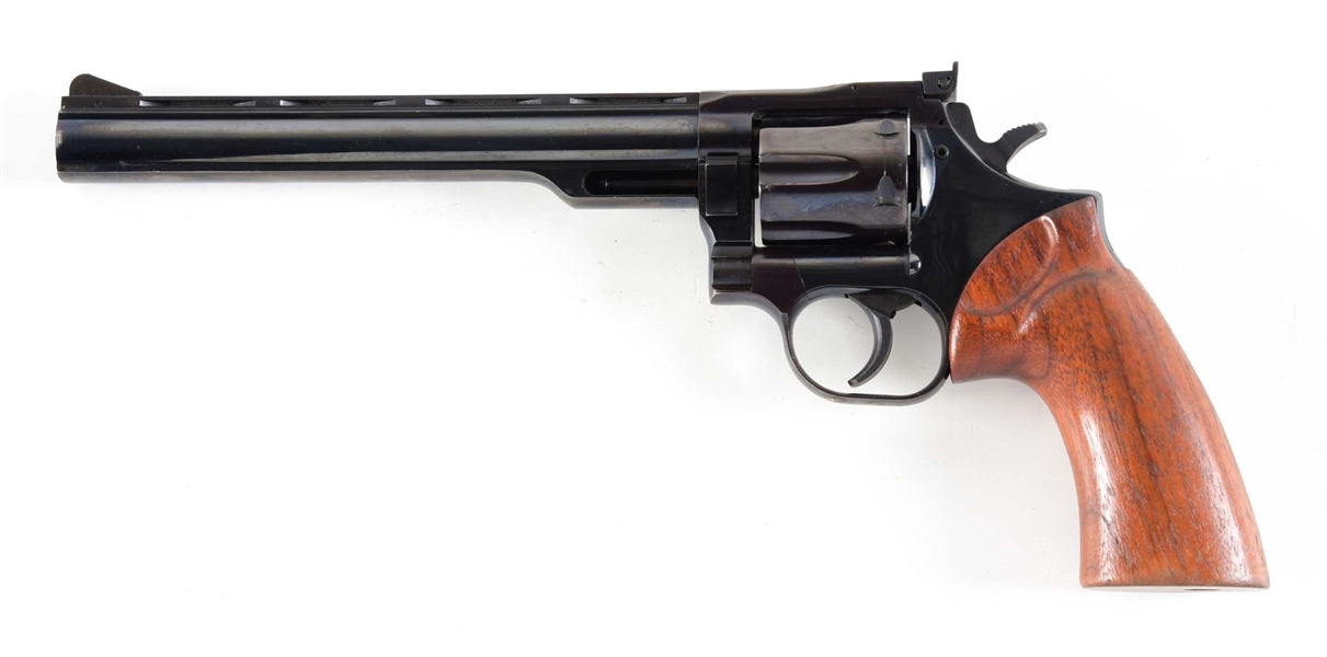 (C) DAN WESSON 15-8V DOUBLE ACTION REVOLVER.