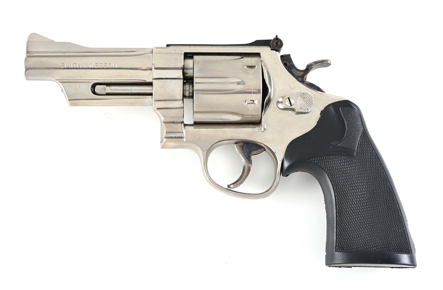 (M) CASED SMITH & WESSON MODEL 27-2 .357 MAGNUM DOUBLE ACTION REVOLVER.