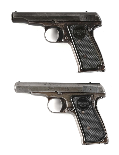 (C) LOT OF 2: REMINGTON MODEL 51 SEMI-AUTOMATIC PISTOLS IN .32 ACP.