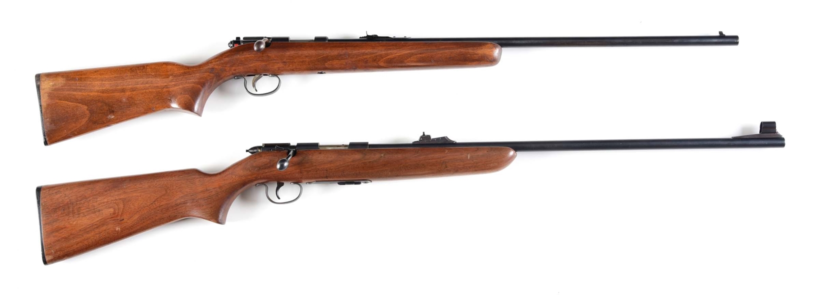 (C) LOT OF 2 : REMINGTON 514 AND 511 BOLT ACTION .22 LR RIFLES.