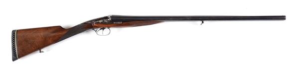 (C) DARNE HALIFAX SLIDING BREECH SIDE BY SIDE 16 GAUGE SHOTGUN.