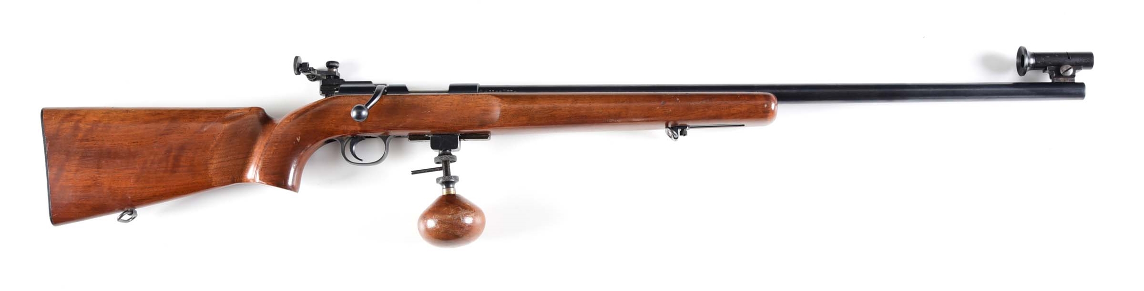 (C) REMINGTON MODEL 37 RANGEMASTER BOLT ACTION SINGLE SHOT TARGET RIFLE.