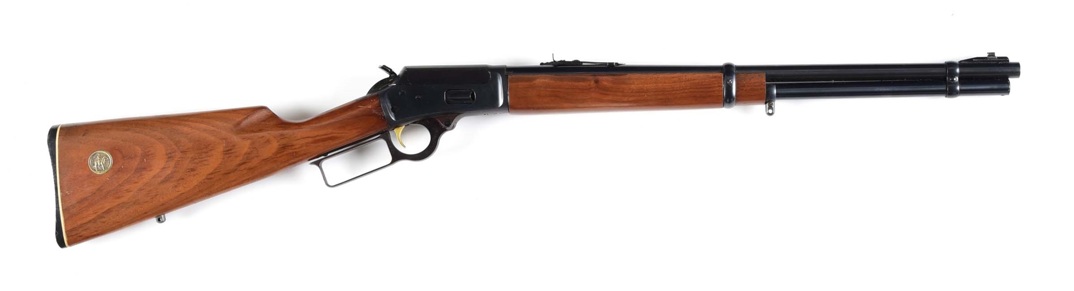 (C) 1970 CENTENNIAL MARLIN 1894 SADDLE RING CARBINE LEVER ACTION CARBINE  IN .44 MAGNUM.