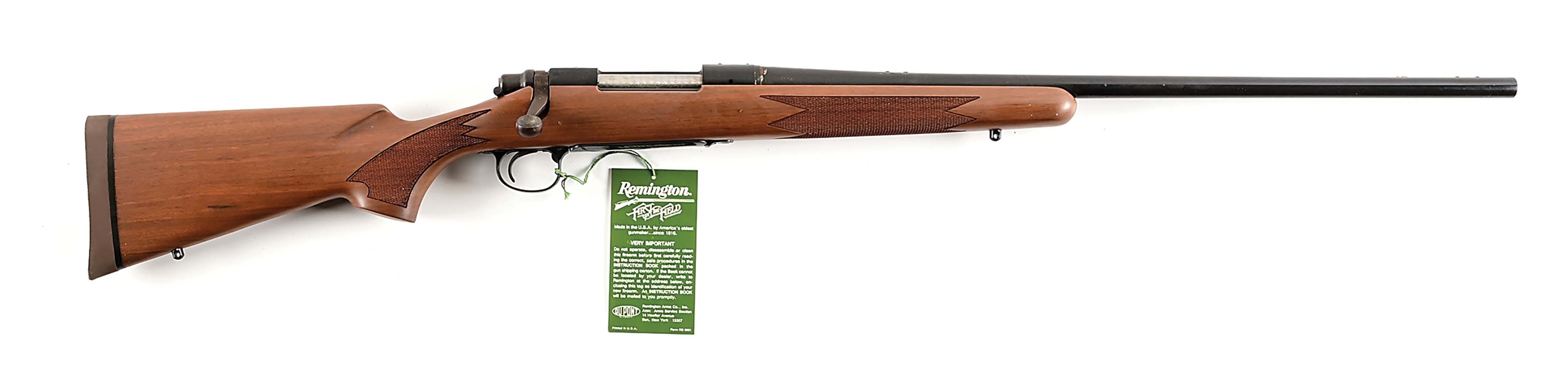 (M) REMINGTON 700 CLASSIC BOLT ACTION RIFLE IN 7MM WEATHERBY MAGNUM.