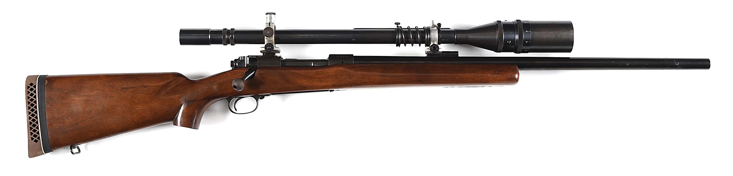 (C) PRE 64 WINCHESTER MODEL 70 BOLT ACTION BULL BARREL TARGET RIFLE IN .30-06 SPRINGFIELD.