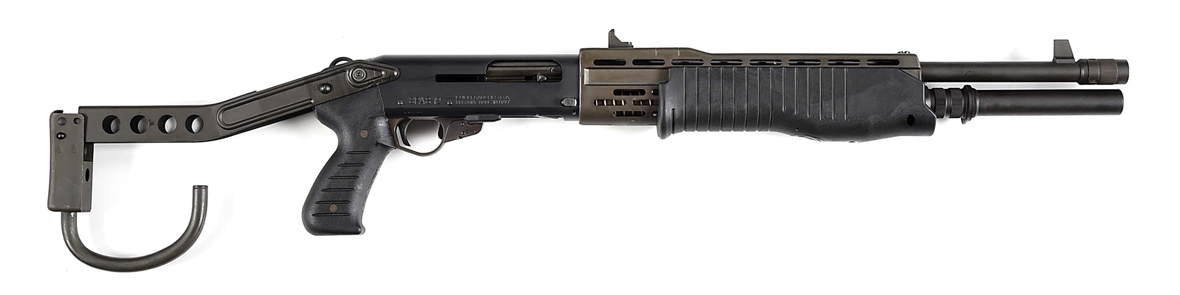 (M) SCARCE AND DESIRABLE FRANCHI SPAS-12 DUAL ACTION SHOTGUN.