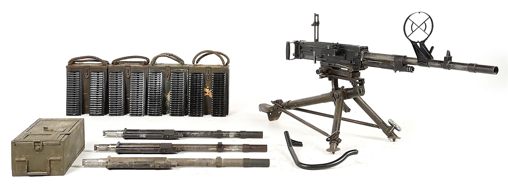 (N) WELL ACCESSORIZED BREDA M37 HEAVY MACHINE GUN (PRE-86 DEALER SAMPLE).