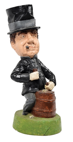 3D PAPER MACHE FIGURE OF A W. C. FIELDS LIKENESS GAMBLING