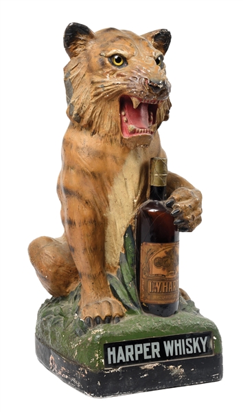 I. W. HARPER WHISKEY TIGER DISPLAY