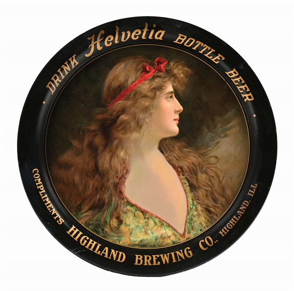 HIGHLAND BREWING CO. HELVETIA BEER TRAY