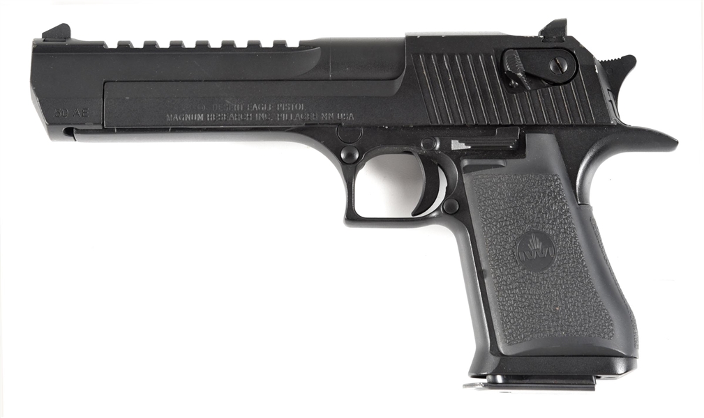 (M) MAGNUM RESEARCH DESERT EAGLE SEMI AUTOMATIC PISTOL IN .50 AE.