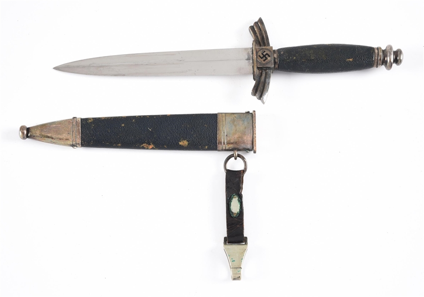 GERMAN WWII NSFK DAGGER. 