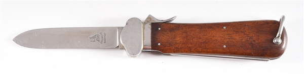 GERMAN WWII LUFTWAFFE FIRST MODEL GRAVITY KNIFE BY SMF.