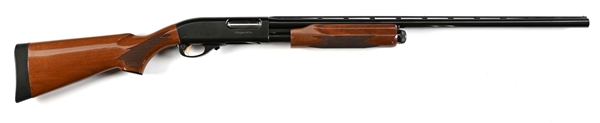 (M) REMINGTON 870 WINGMASTER SLIDE ACTION 12 GAUGE SHOTGUN WITH BOX.