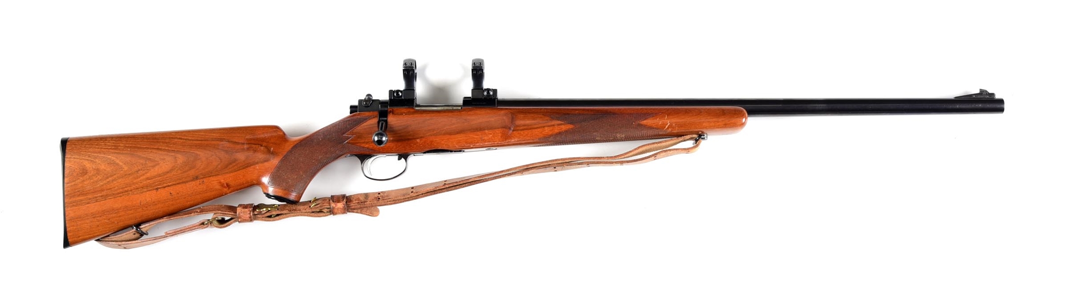 (C) SAKO VIXEN HEAVY BARREL BOLT ACTION RIFLE IN .222 REMINGTON.