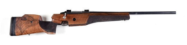 (M) FINNISH TIKKA M595 BOLT ACTION TARGET RIFLE IN .22-250. 