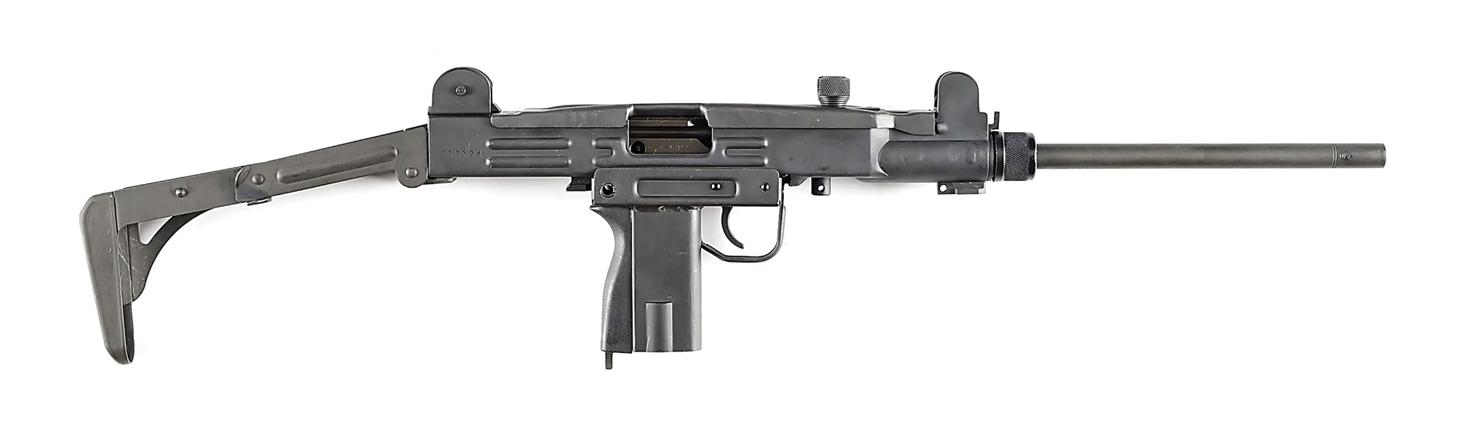 (M) GROUP INDUSTRIES HR4332 UZI SEMI AUTOMATIC RIFLE IN .45 ACP.