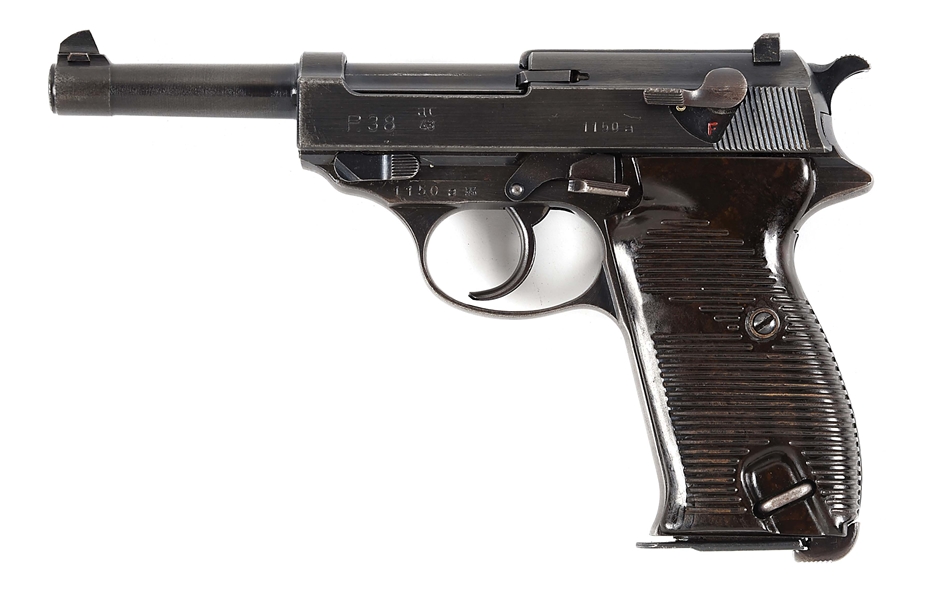 (C) WALTHER P.38 9MM SEMI-AUTOMATIC PISTOL.