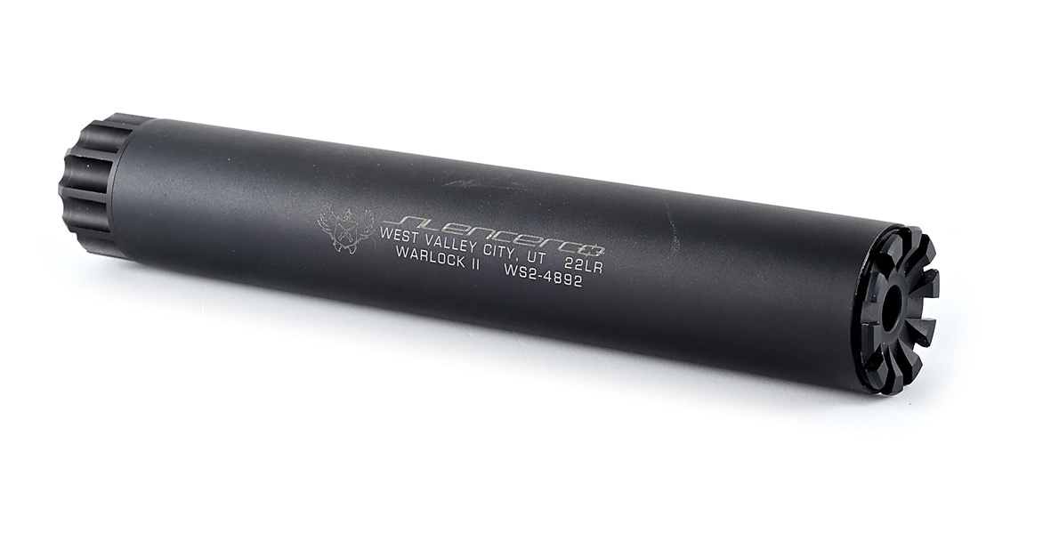 (N) SILENCERCO WARLOCK II SUPPRESSOR WITH FACTORY BOX (SILENCER).