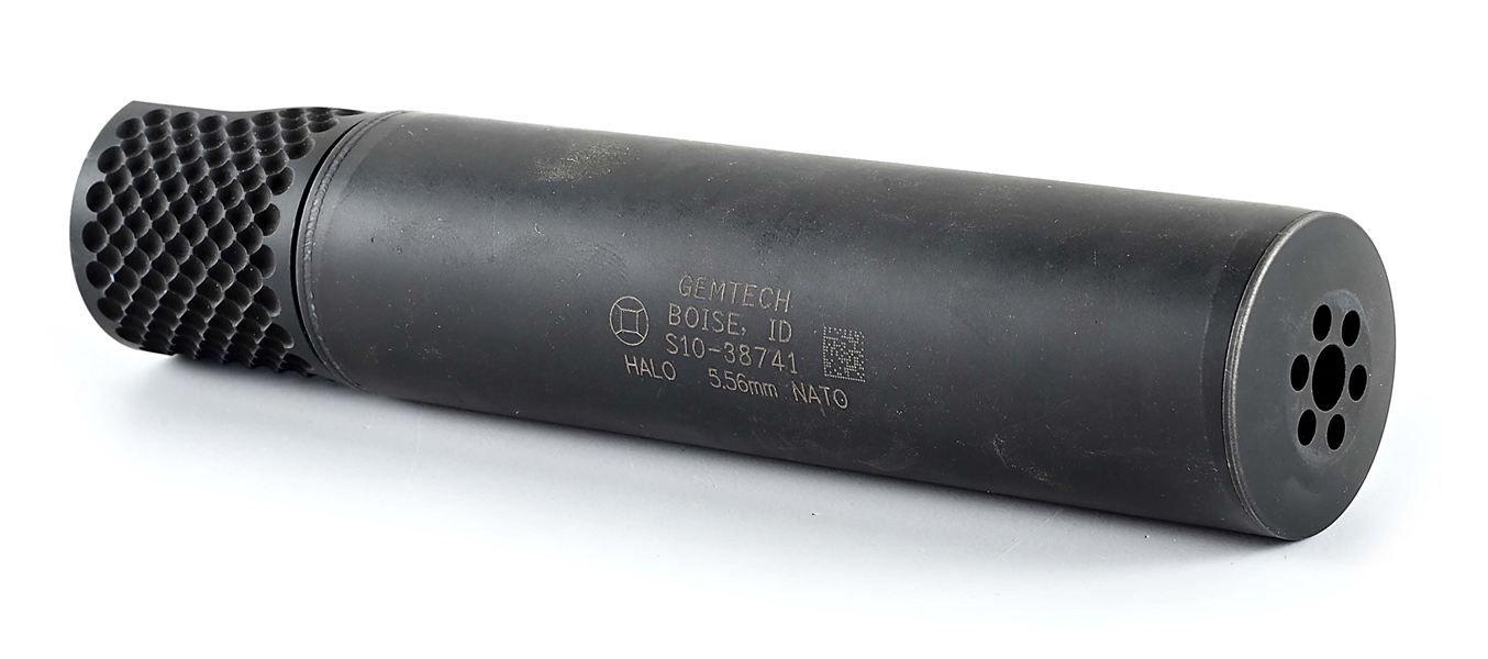 (N) GEMTECH HALO SUPPRESSOR WITH FACTORY BOX (SILENCER).