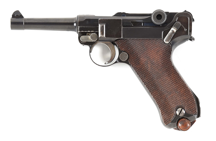 (C) DWM MODEL 1920/23 STOEGER AMERICAN EAGLE LUGER SEMIAUTOMATIC PISTOL.