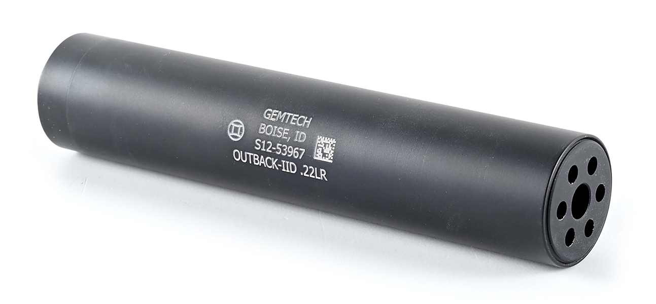 (N) GEMTECH OUTBACK IID SUPPRESSOR WITH FACTORY BOX (SILENCER).