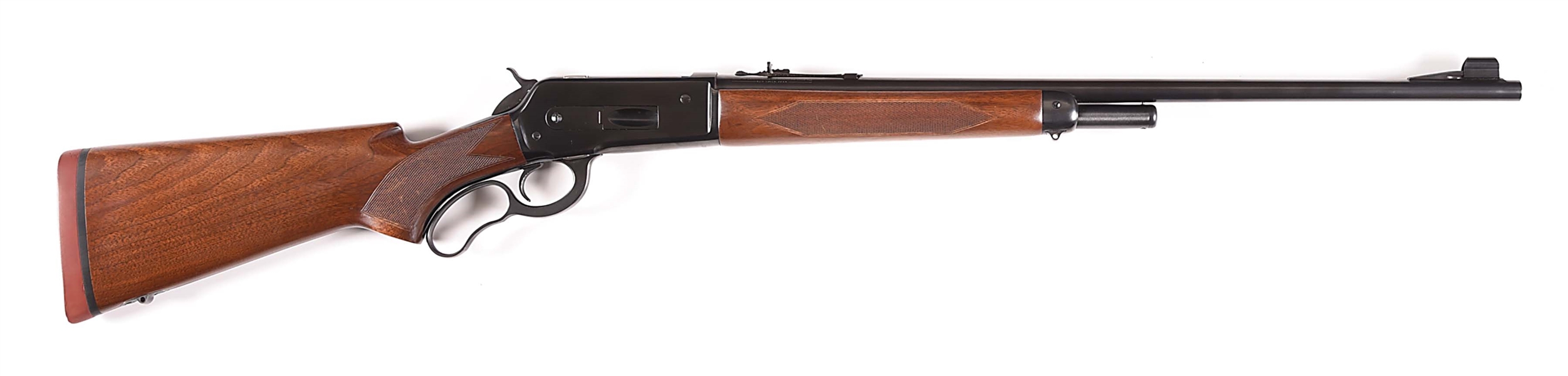 (C) WINCHESTER MODEL 71 LEVER ACTION RIFLE.