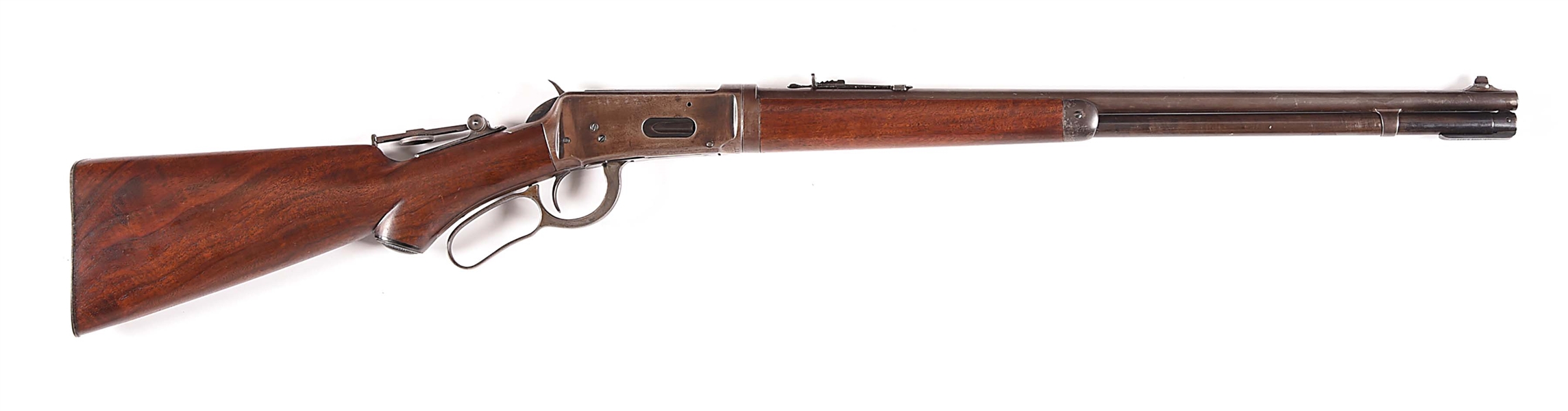 (C) SPECIAL ORDER SEMI-DELUXE TAKEDOWN WINCHESTER MODEL 1894 LEVER ACTION RIFLE (1901).